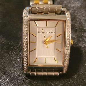 Michael Kors silver/gold tone watch